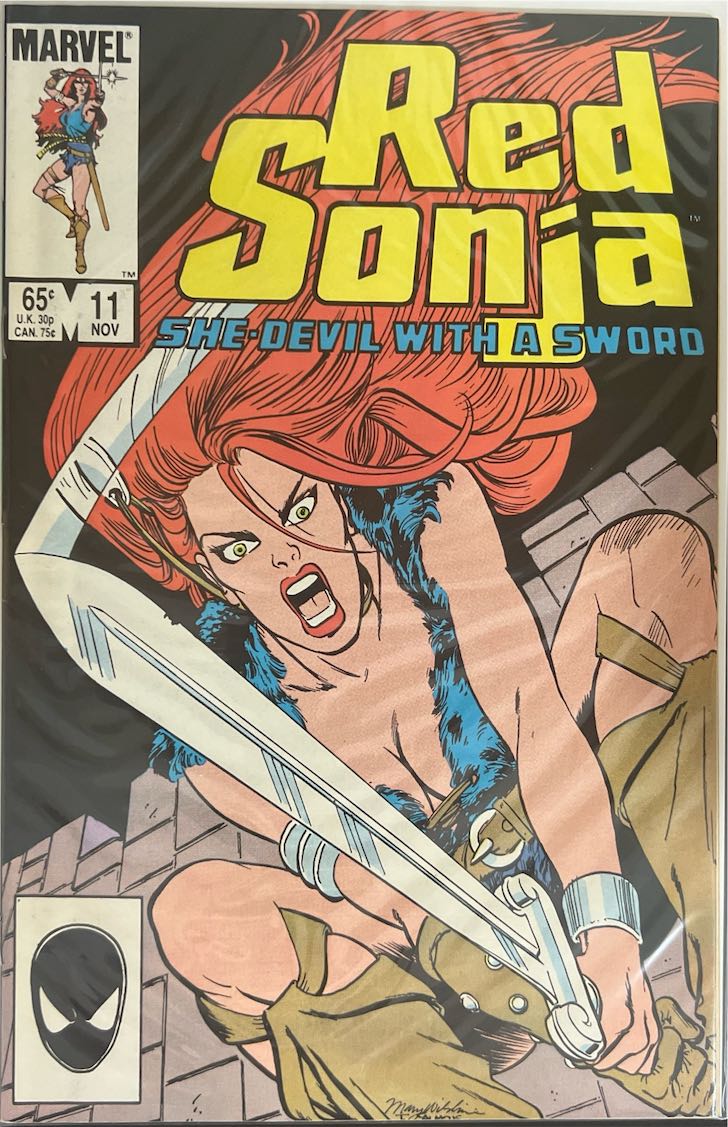 Red Sonja, #011, She-Devil With A Sword (Marvel, 1977) - Direct Sales