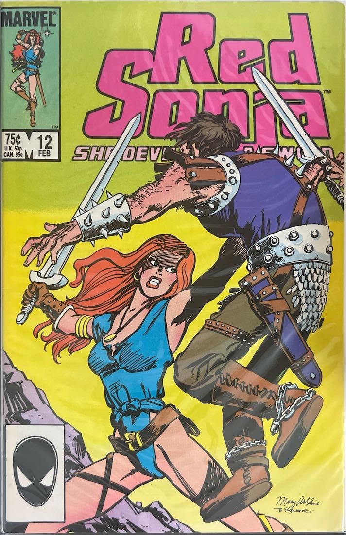 Red Sonja, #012 (Marvel, 1985) - Direct Sales