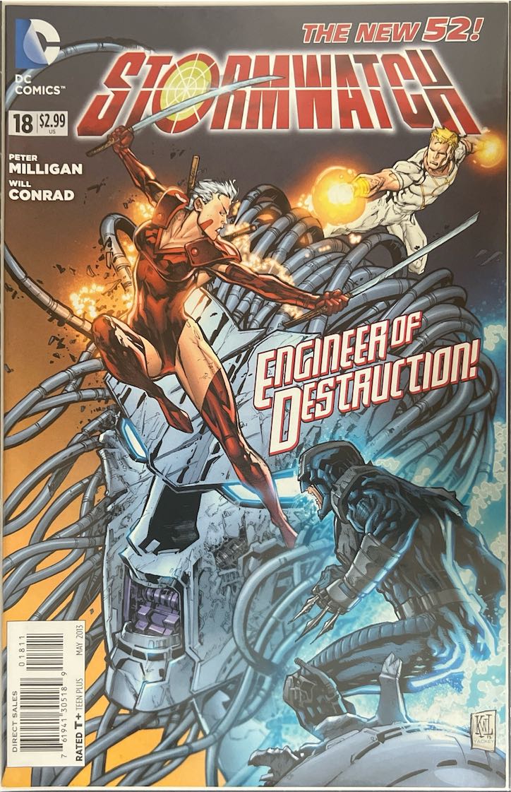 Stormwatch, #018, Engineer of Destruction! (DC Comics, 2013) - Direct Sales