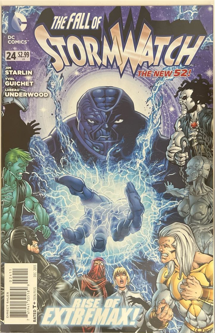 The Fall of StormWatch, #024, Rise of Extremax! (DC Comics, 2013) - Direct Sales