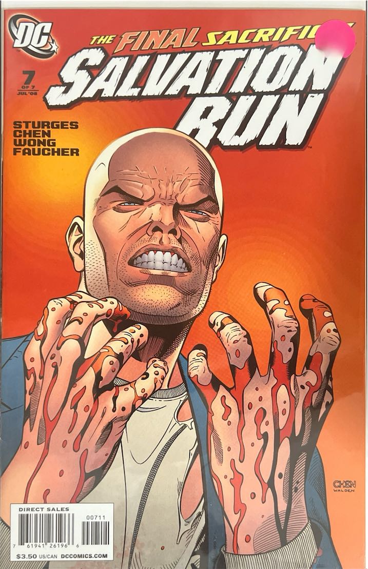 The Final Sacrifice: Salvation Run, #007, (DC Comics, 2008) - Direct Sales