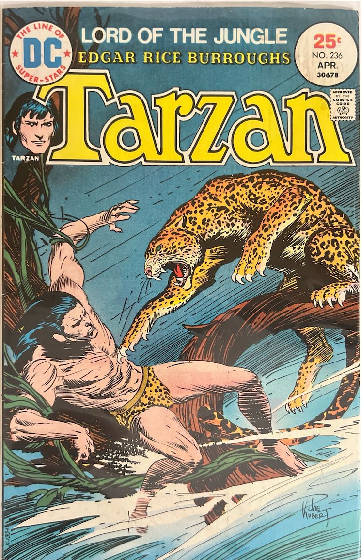 Tarzan, #236, Lord of the Jungle (DC, 1975)