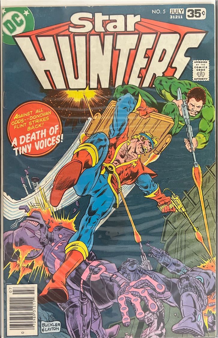 Star Hunters, #005, A Death of Tiny Voices! (DC Comics, 1978)