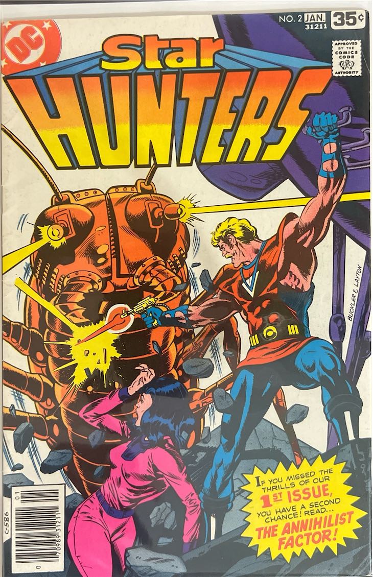 Star Hunters, #002, The Annihilist Factor! (DC, 1978)