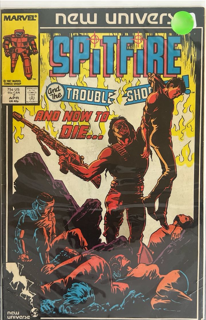 Spitfire and the Troubleshooters, #007 (Marvel, 1987)