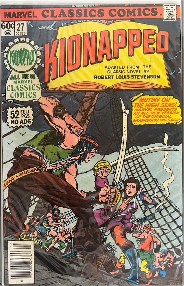 Marvel Classics Comics, #027, Kidnapped (Marvel, 1982)