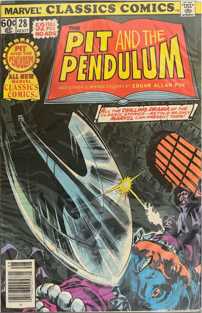 The Pit and the Pendulum, #028, Marvel Classics Comics (Marvel, 1978)