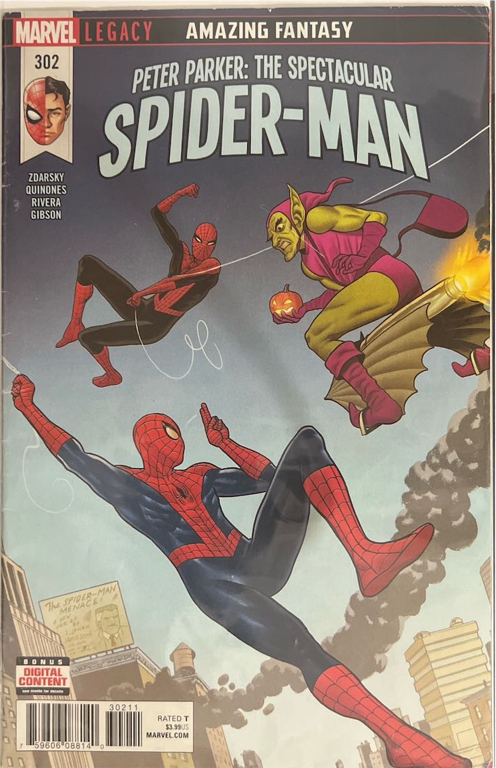 Peter Parker: The Spectacular Spider-Man, #302, Amazing Fantasy (Marvel, 2018)