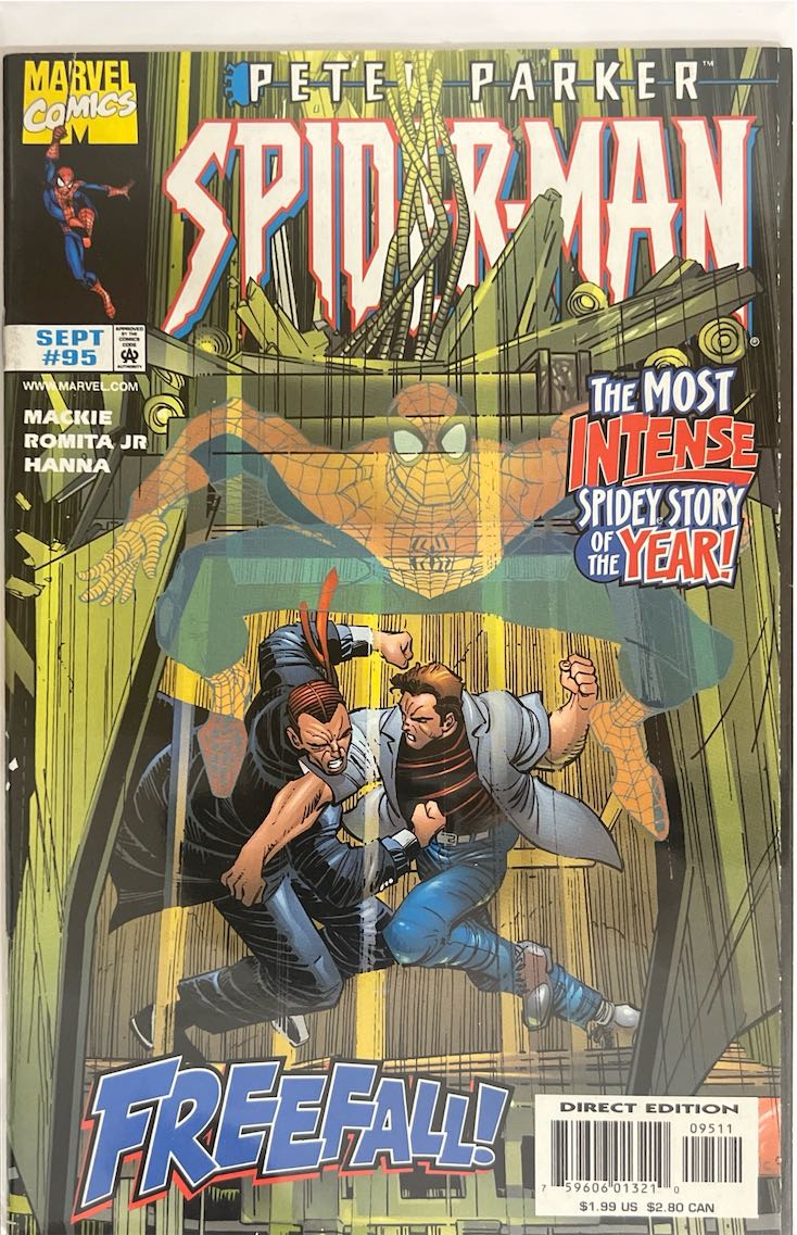 Pete Parker Spider-Man, #095, Freefall! (Marvel Comics, 1998)