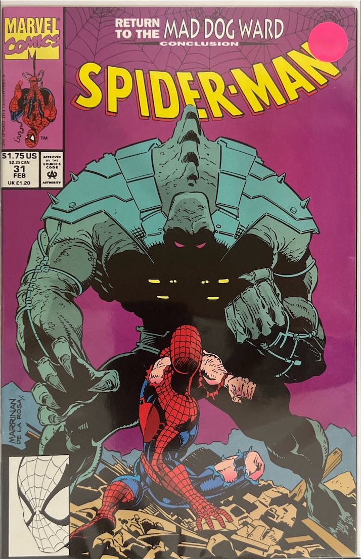 Spider-Man, #031, Return to the Mad Dog Ward: Conclusion (Marvel Comics, 1990)