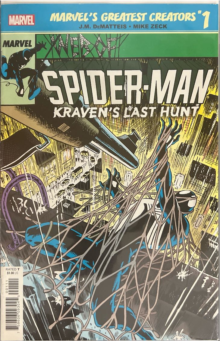 Web of Spider-Man, #001, Kraven's Last Hunt (Marvel, 1987)