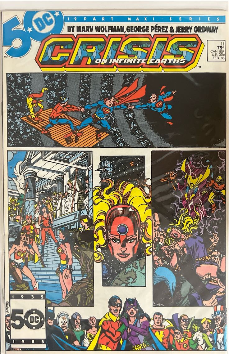 Crisis on Infinite Earths, #011, (DC Comics, 1986)