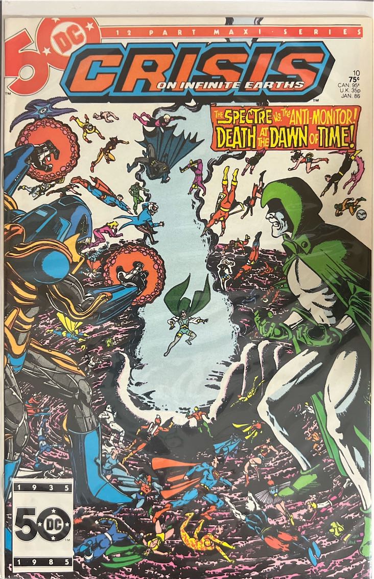 Crisis on Infinite Earths, #010, (DC Comics, 1985)