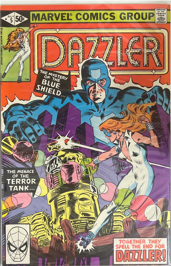 Dazzler, #005, The Mystery of the Blue Shield (Marvel, 1981)