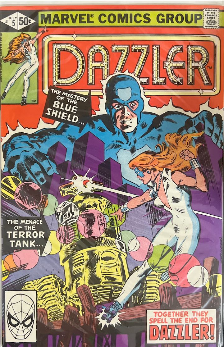 Dazzler, #005, The Menace of the Terror Tank (Marvel Comics Group, 1981)