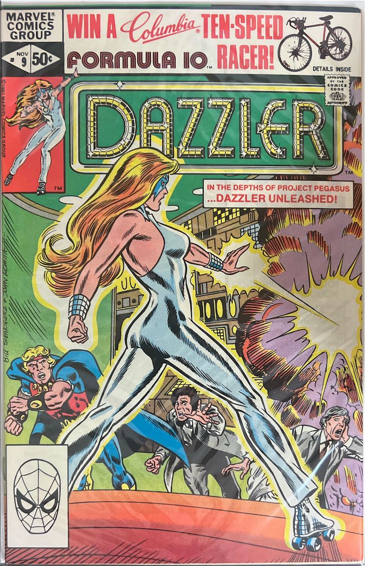 Dazzler, #009, Dazzler Unleashed (Marvel, 1981)