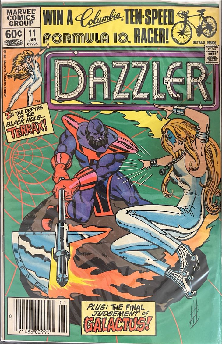 Dazzler, #011, In the Depths of the Black Hole... Terrax! (Marvel Comics Group, 1982)