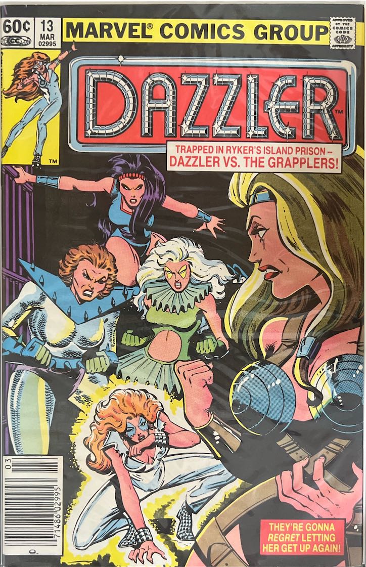 Dazzler, #013, Dazzler vs. The Grapplers! (Marvel, 1982)