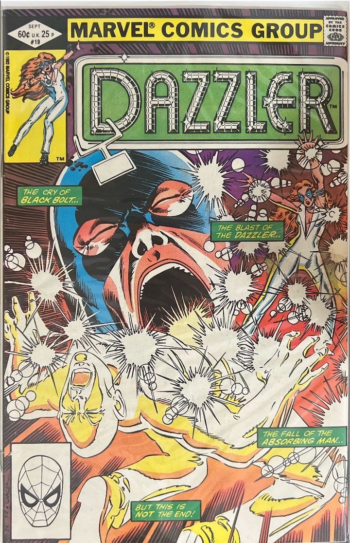 Dazzler, #019, The Cry of Black Bolt (Marvel Comics, 1982)