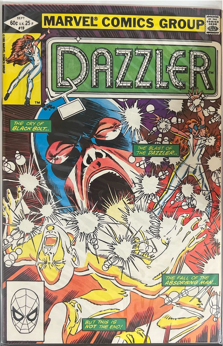 Dazzler, #019, The Cry of Black Bolt (Marvel Comics, 1982)