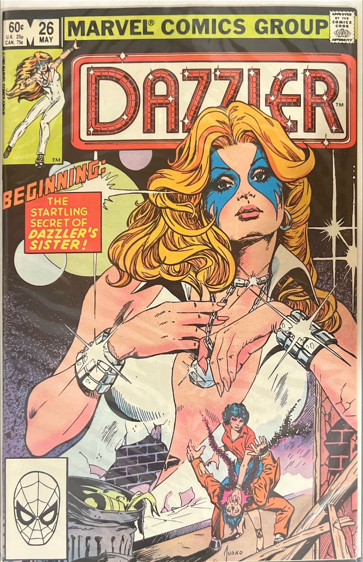 Dazzler, #026, Beginning: The Startling Secret of Dazzler's Sister! (Marvel Comics, 1983)