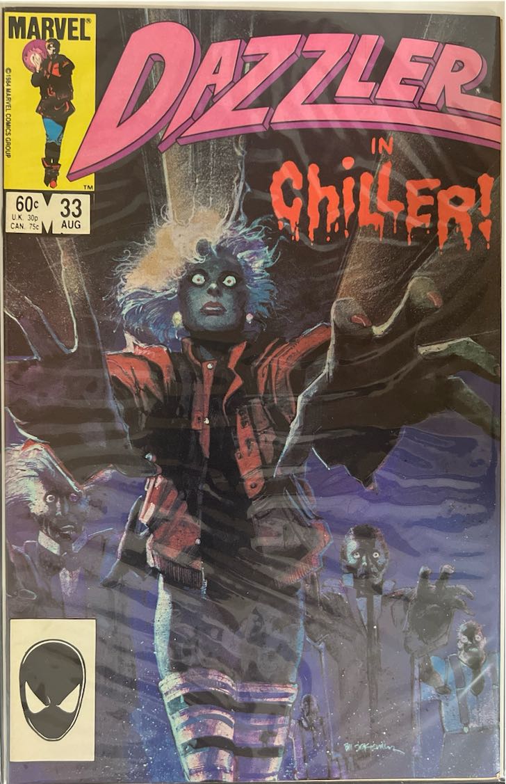 Dazzler, #033, Chiller! (Marvel, 1984)