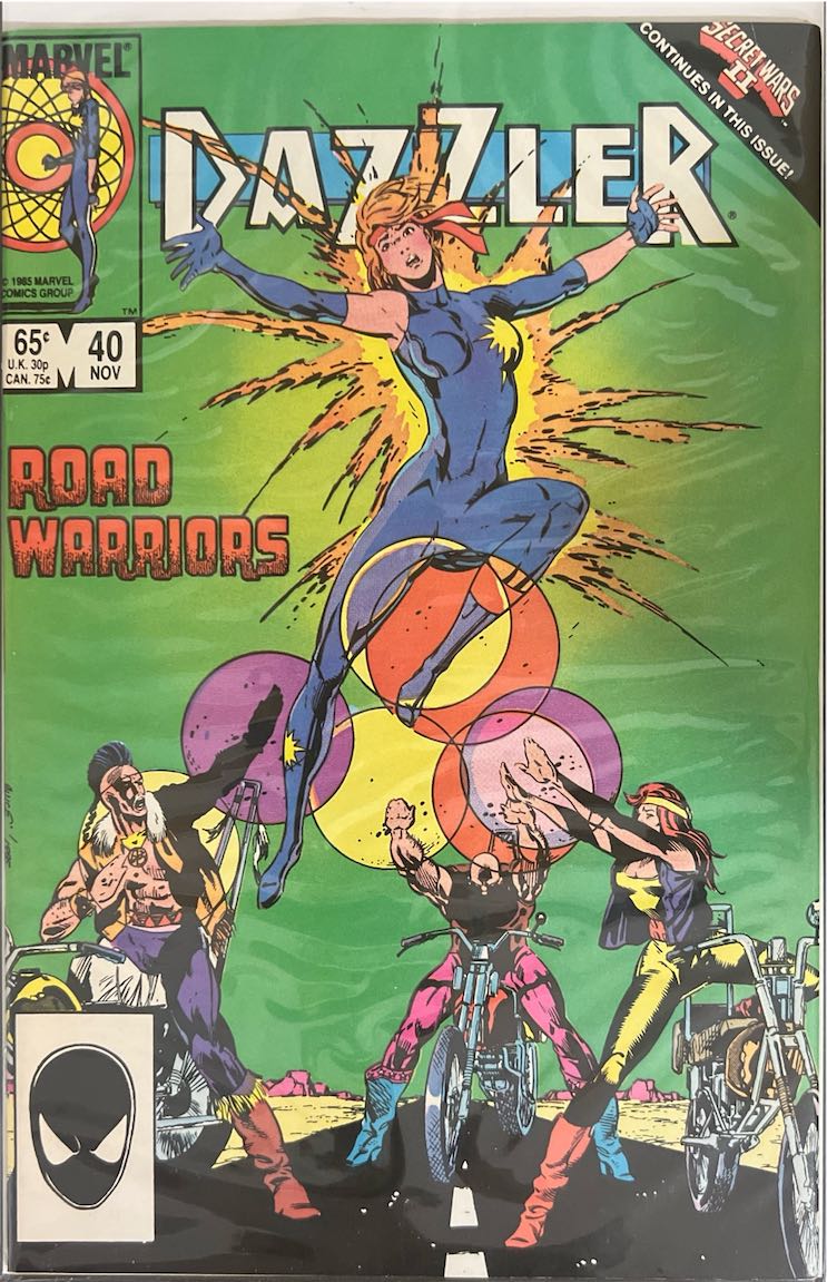 Dazzler, #040, Road Warriors (Marvel, 1985)