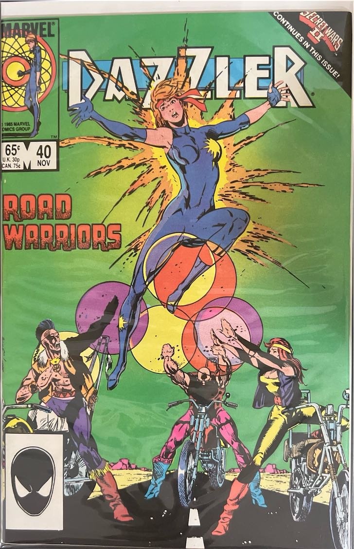 Dazzler, #040, Road Warriors (Marvel, 1985)