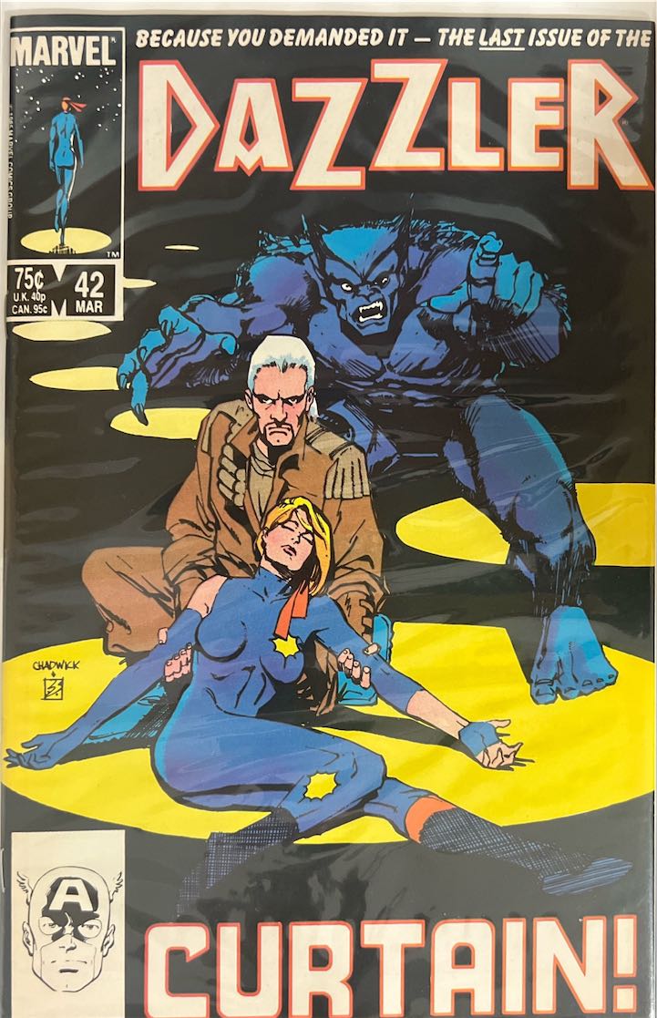 Dazzler, #042, Curtain! (Marvel, 1986)