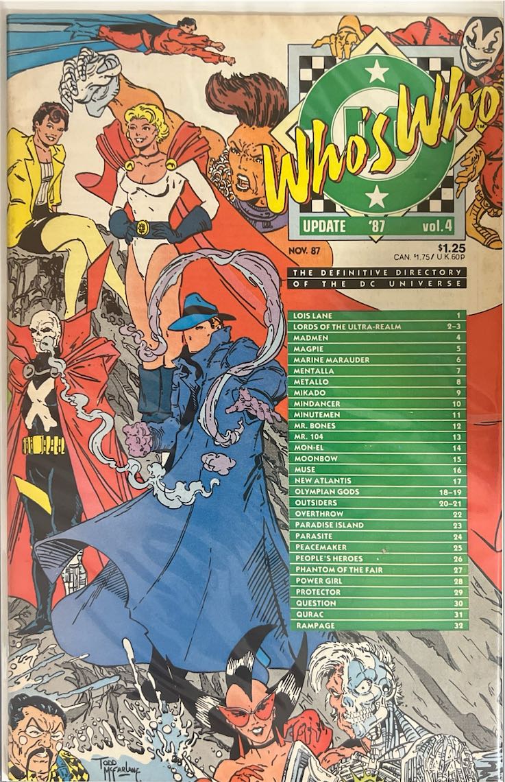 Who's Who Update '87, Vol. 4 (DC Comics, 1987)