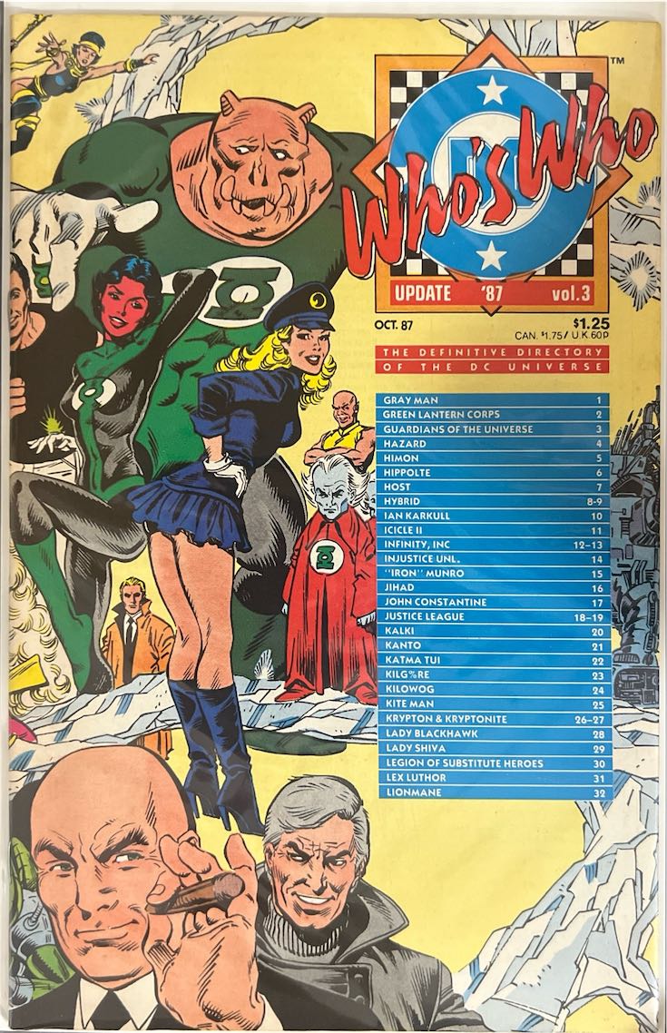 Who's Who Update '87, #003, (DC Comics, 1987)