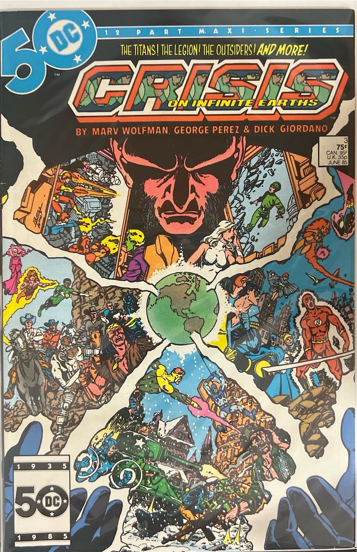 Crisis on Infinite Earths, #003, The Titans! The Legion! The Outsiders! and more! (DC Comics, 1985)