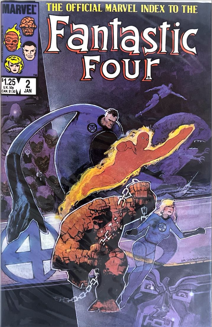 The Official Marvel Index to the Fantastic Four, #2 (Marvel, 1985)