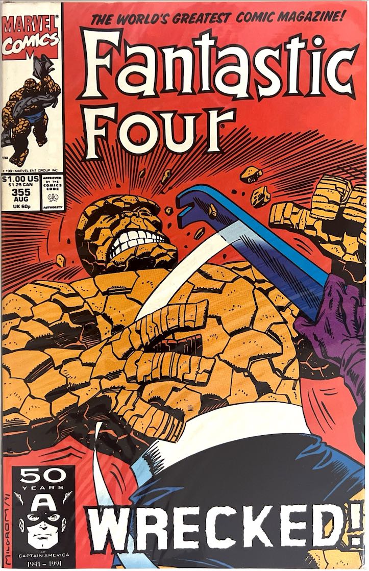 Fantastic Four, #355 (Marvel Comics, 1991)