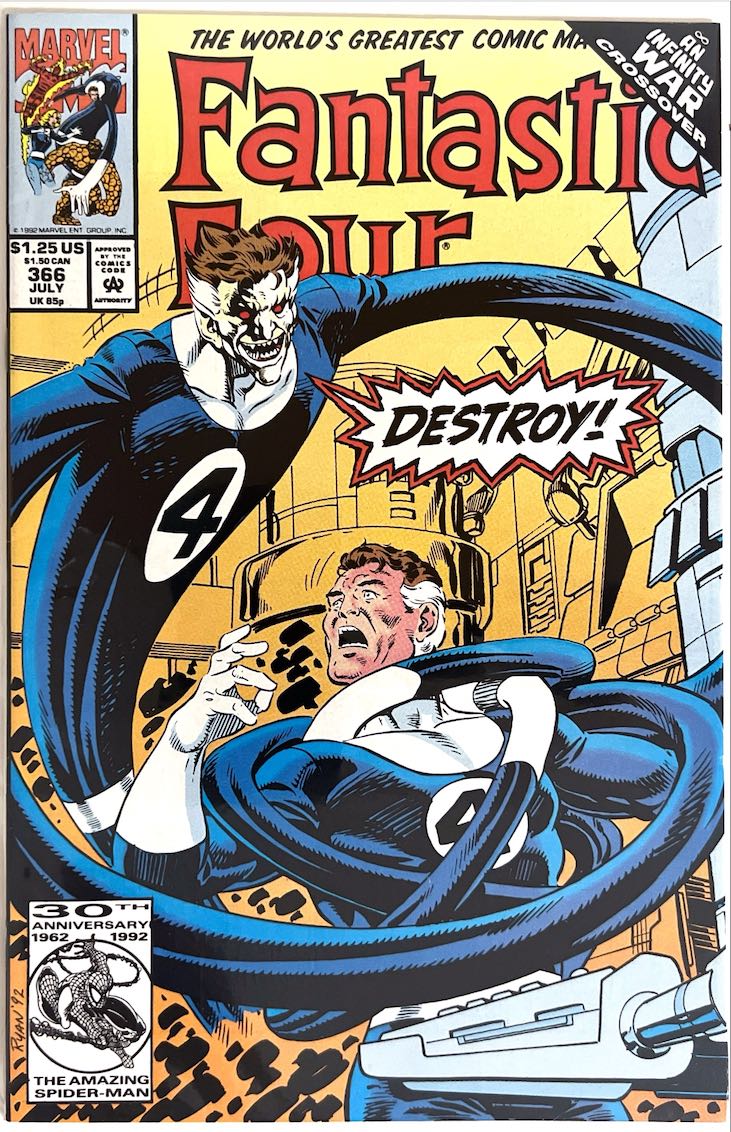 Fantastic Four, #366 (Marvel, 1992)