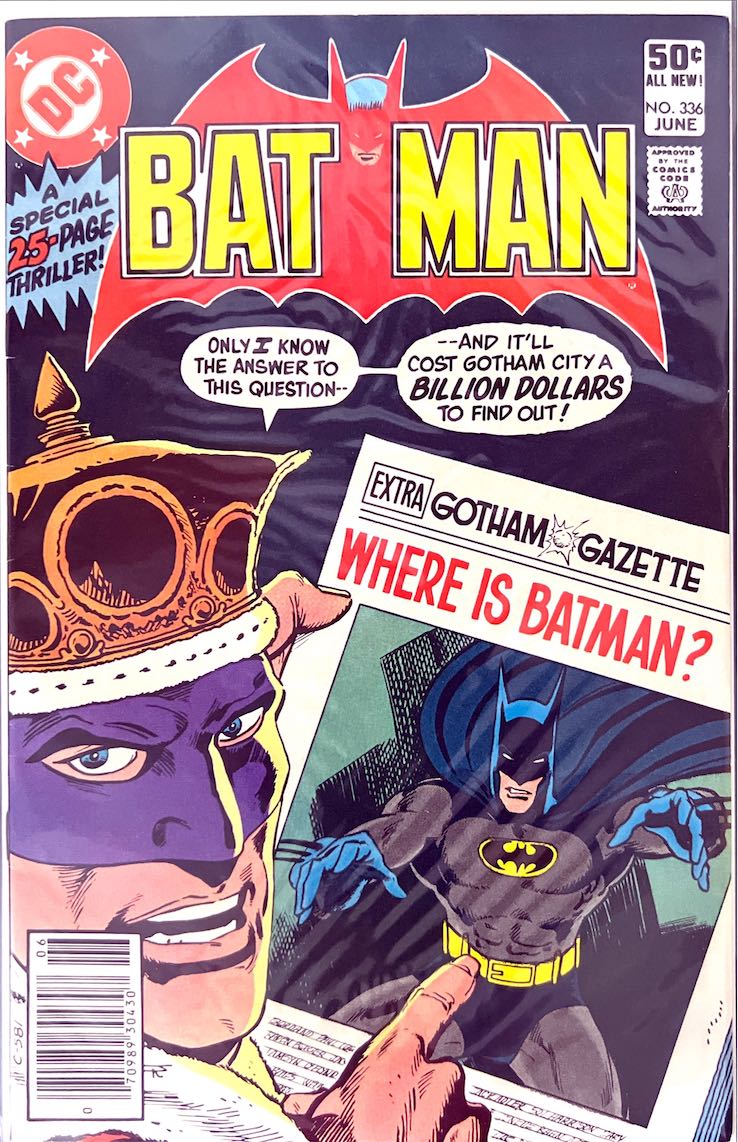 Batman, #336 (DC Comics, 1981)