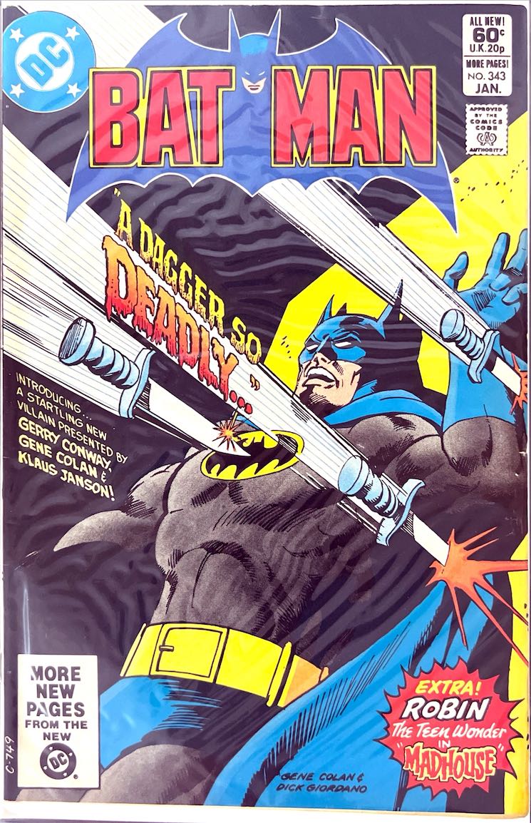 Batman, #343 (DC, 1982)