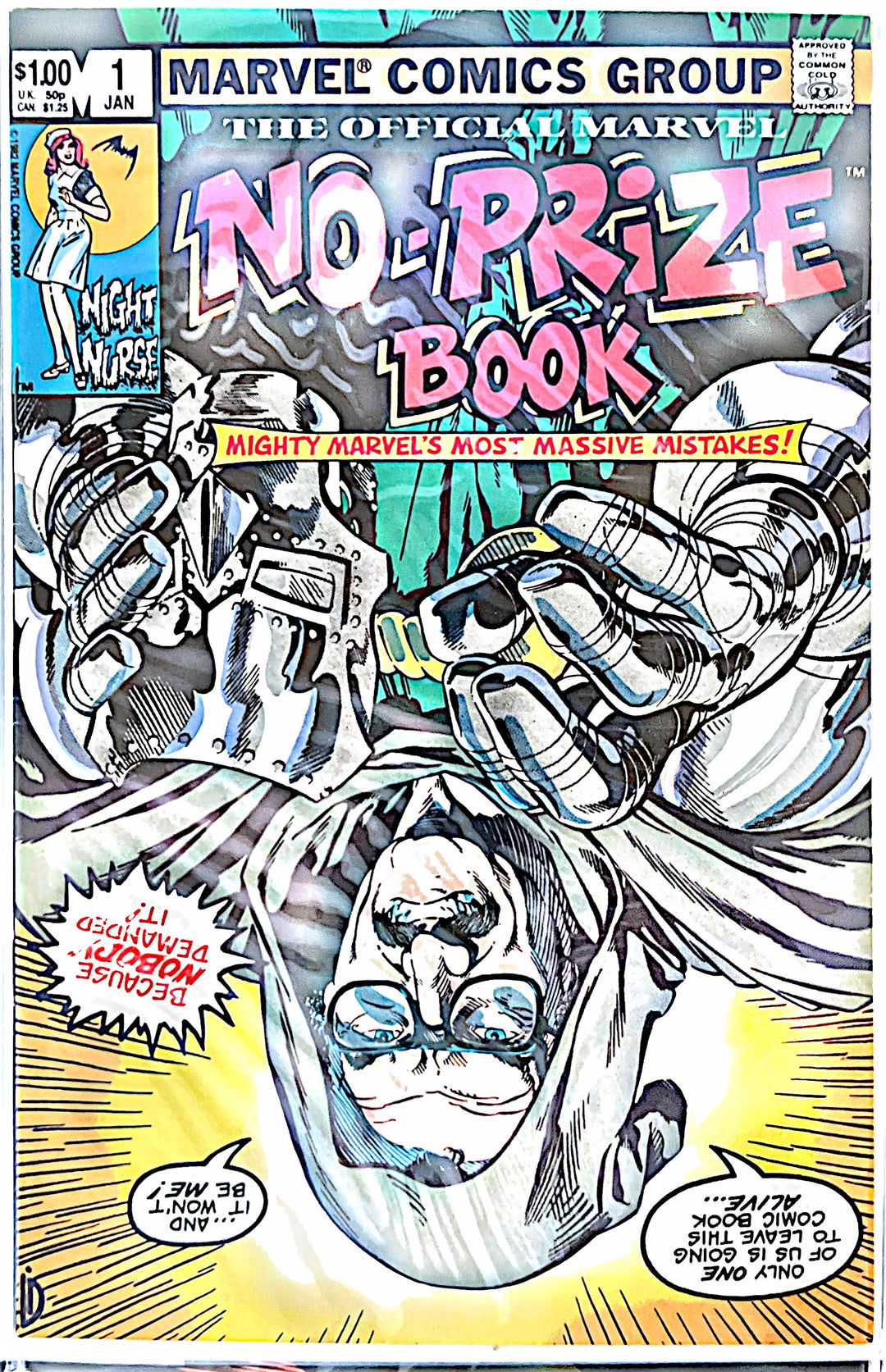 The Official Marvel No-Prize Book, #1