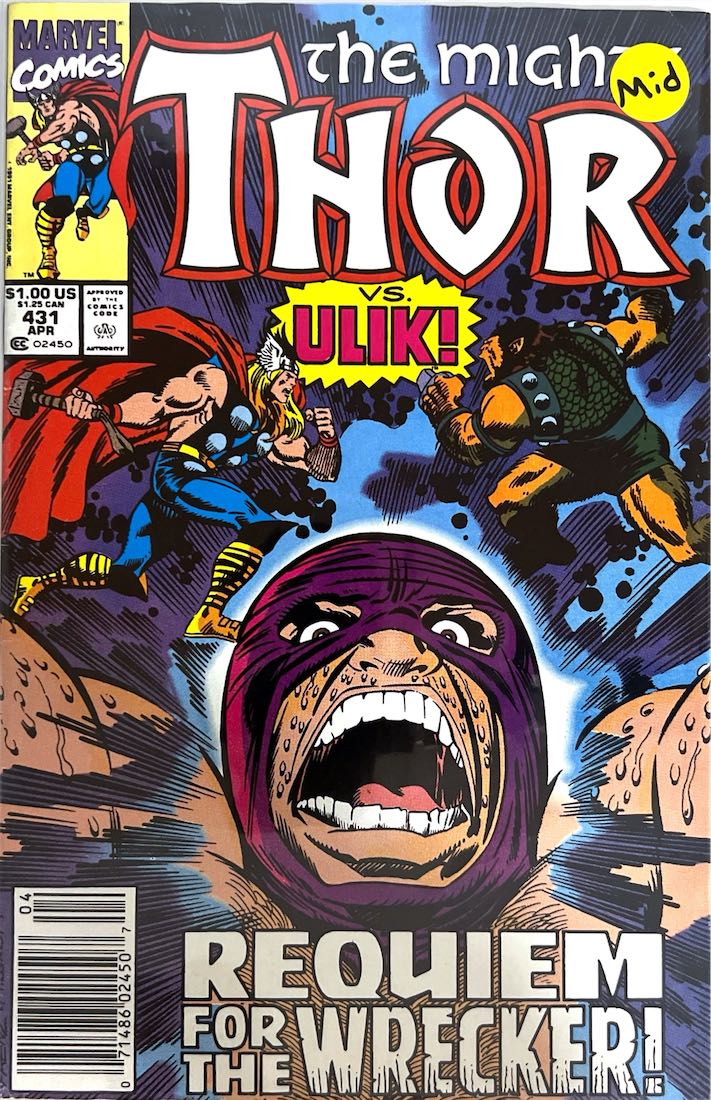 The Mighty Thor, #431 (Marvel, 1991)