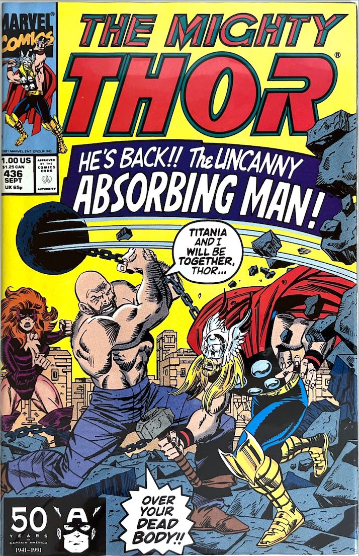 The Mighty Thor, #436 (Marvel, 1991)