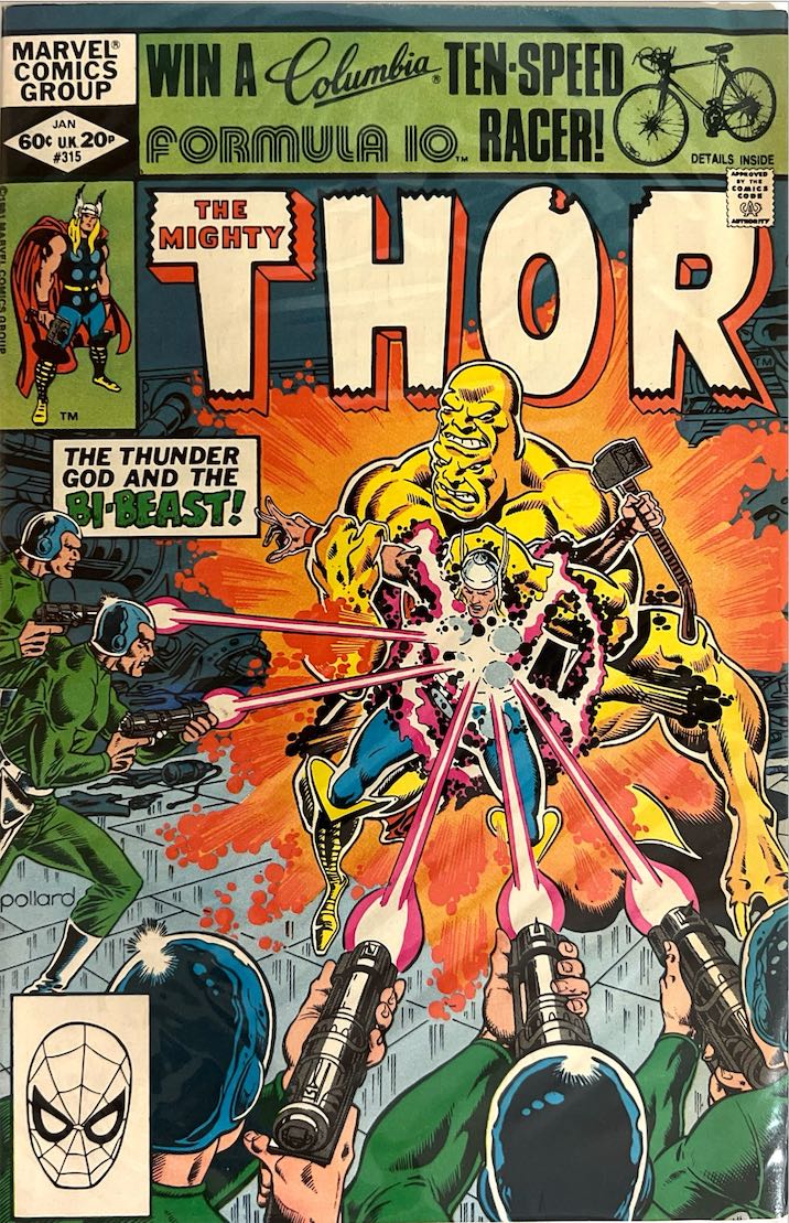 The Mighty Thor, #315 (Marvel, 1982)