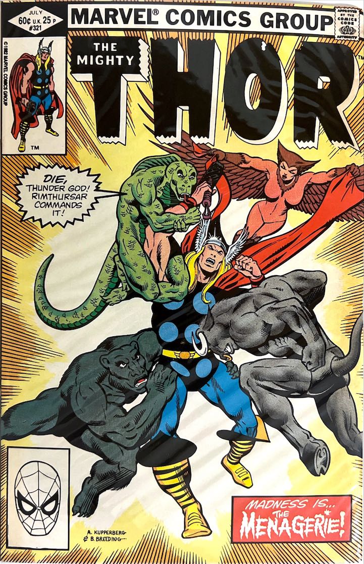 The Mighty Thor, #321 (Marvel, 1982)