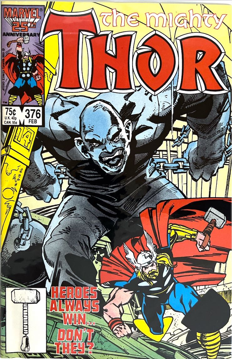 The Mighty Thor, #376 (Marvel, 1987)