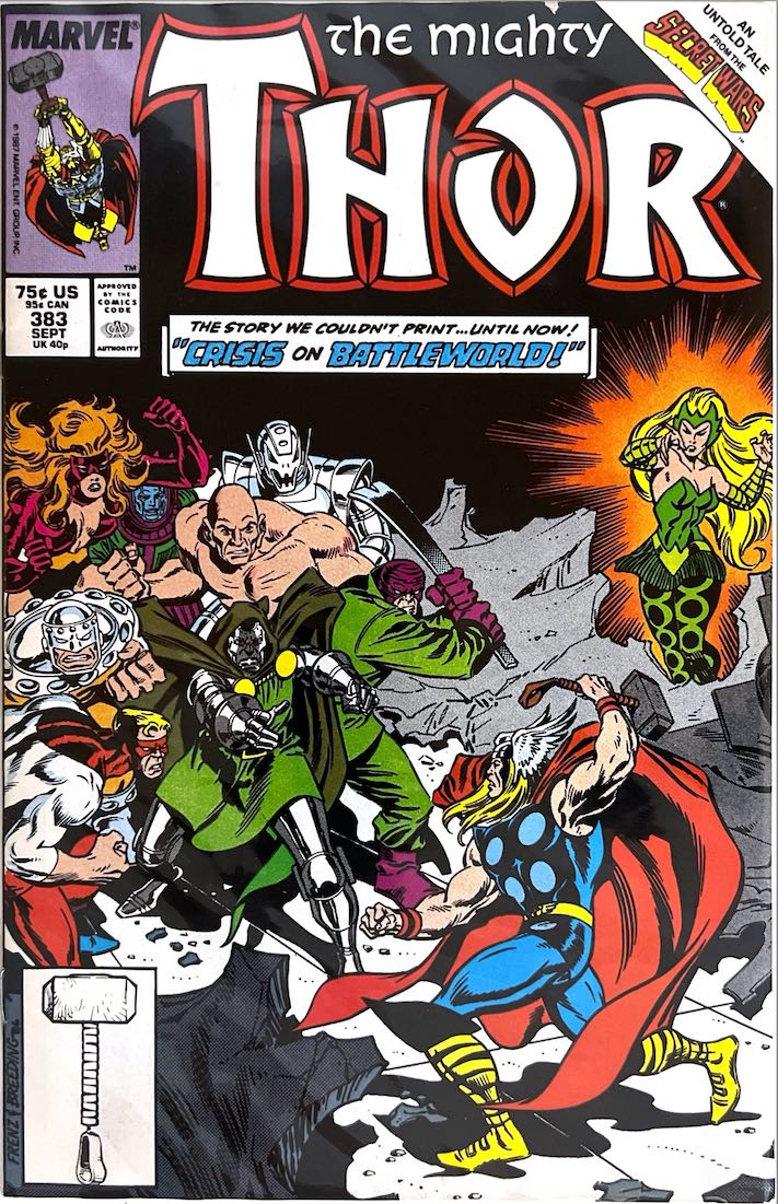 The Mighty Thor, #383 (Marvel, 1987)