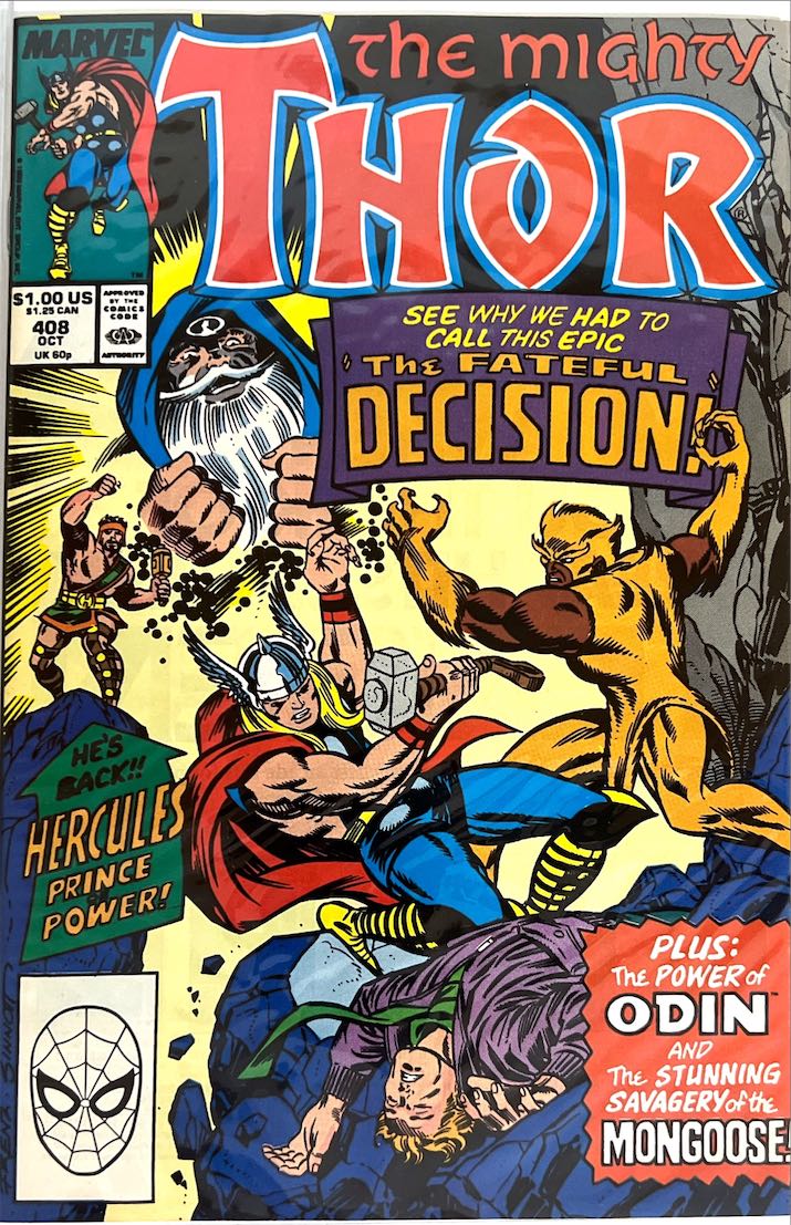 The Mighty Thor, #408 (Marvel, 1989)