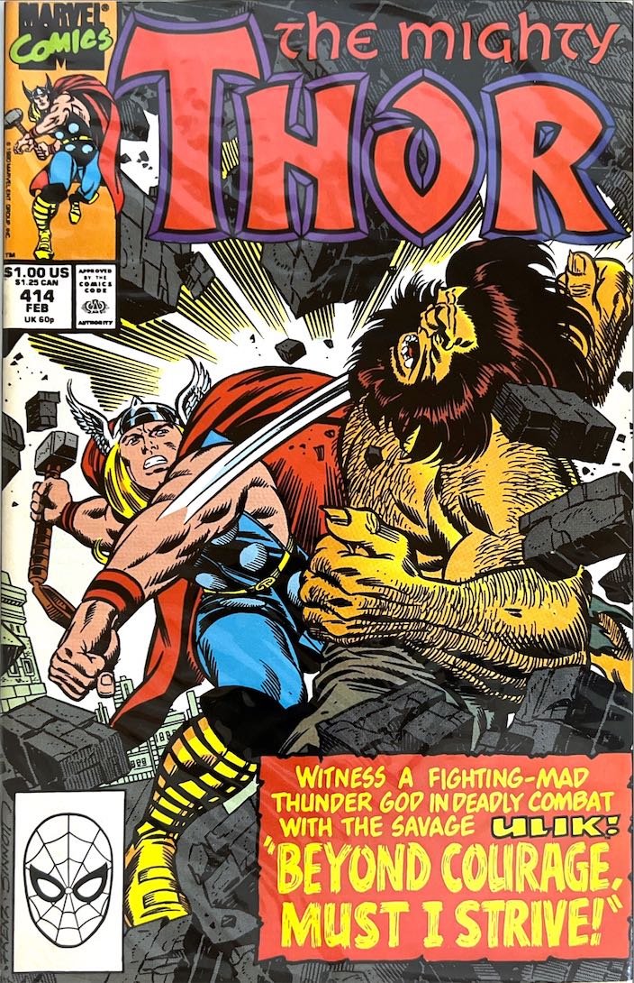 The Mighty Thor, #414 (Marvel, 1989)