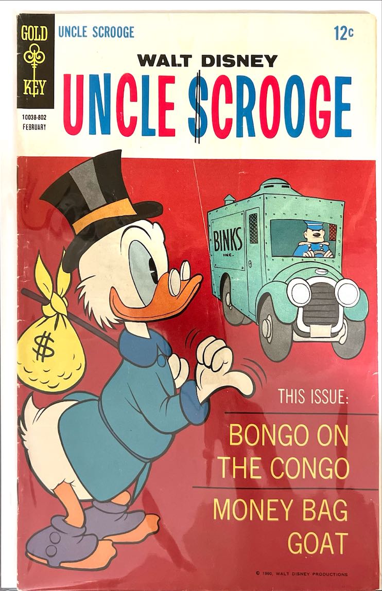 Uncle Scrooge, #73 (Gold Key, 1968)