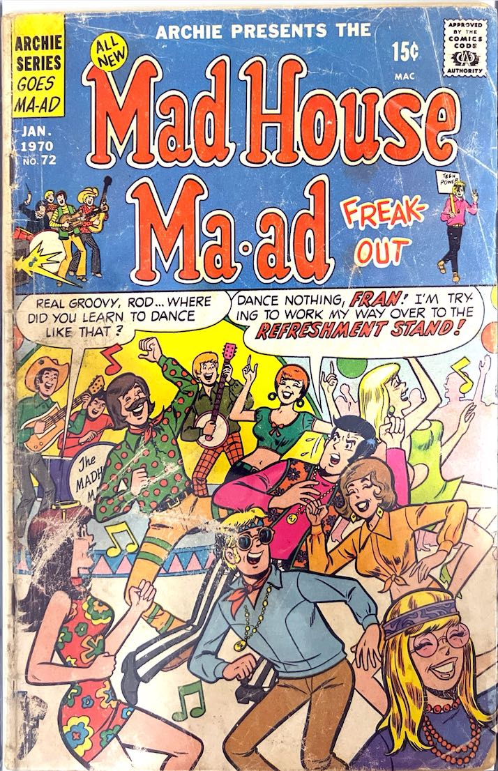 Mad House, #72 (Archie, 1970)