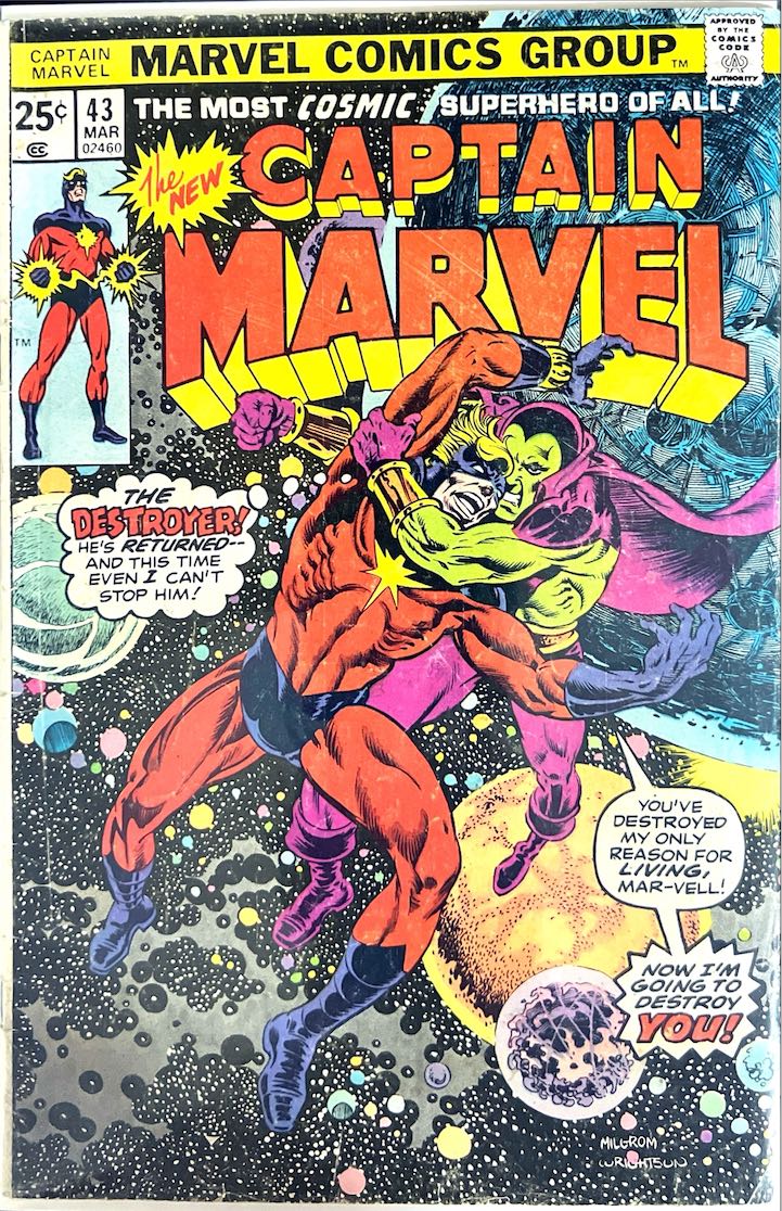 Captain Marvel, #43 (Marvel Comics, 1976)