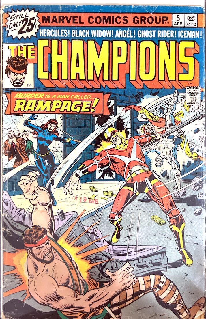 The Champions, #5 (Marvel Comics, 1976)